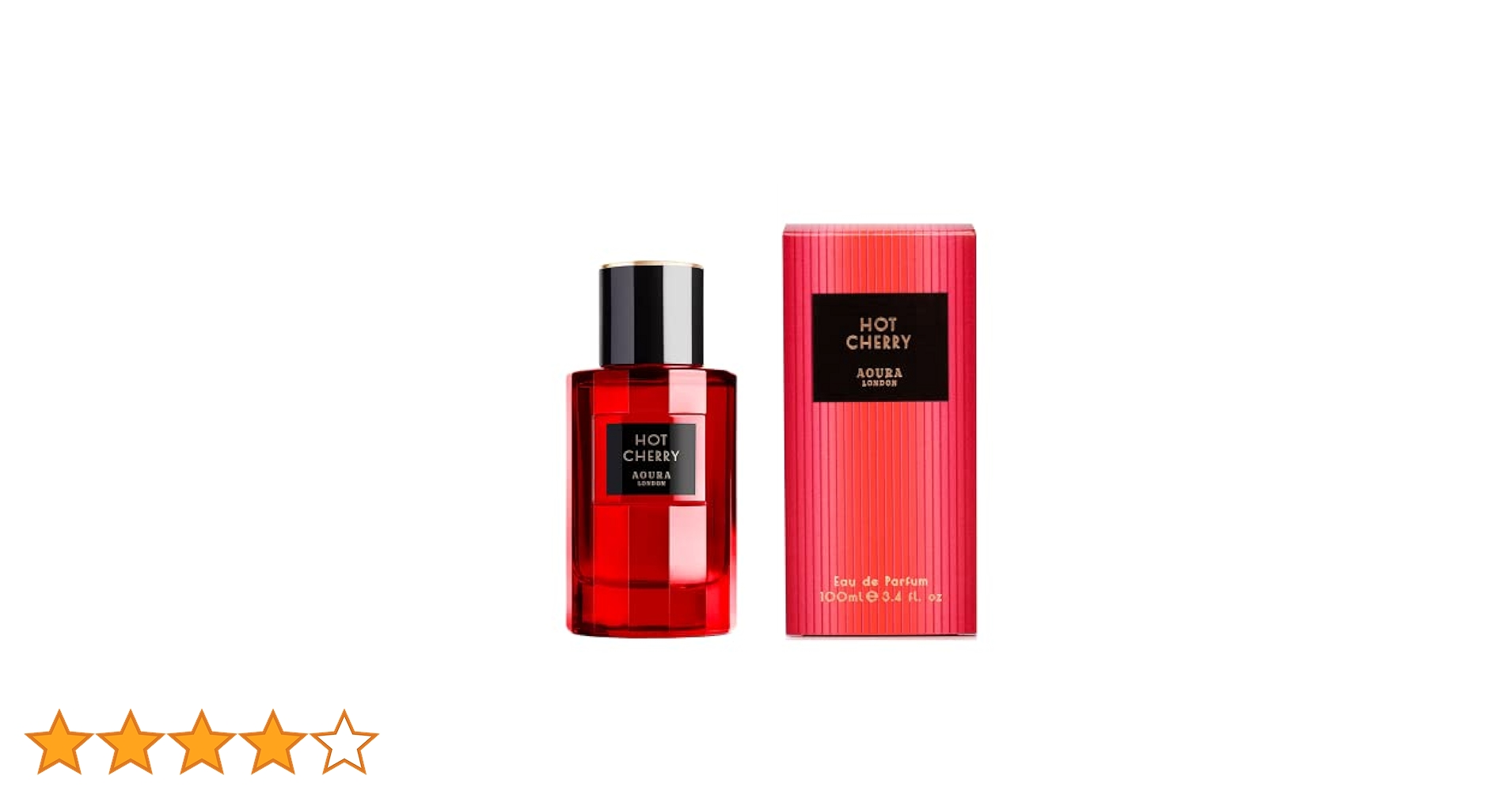 Aoura HOT CHERRY オードパルファム 100ml Aoura London Hot Cherry Eau De Parfum, Perfume for Women